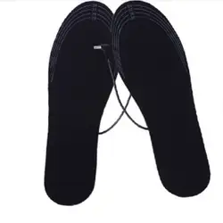 USB с электрическим приводом отопление стельки Зима согреться обувь для ног стельки стелька с электроподогревом