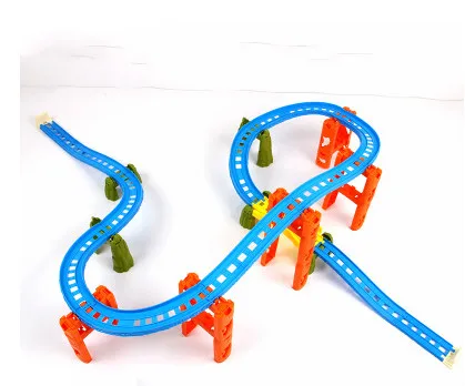 Различные виды игрушек поезд трек железнодорожные ситуации аксессуары совместимы с tomass поезда Биро игрушки для детей - Цвет: combination 3