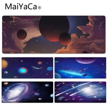 

MaiYaCa Traveling in outer space DIY Design Pattern Game Lockedge mousepad Thick Comfortable Natural Rubber Keyboard/Mouse Pad