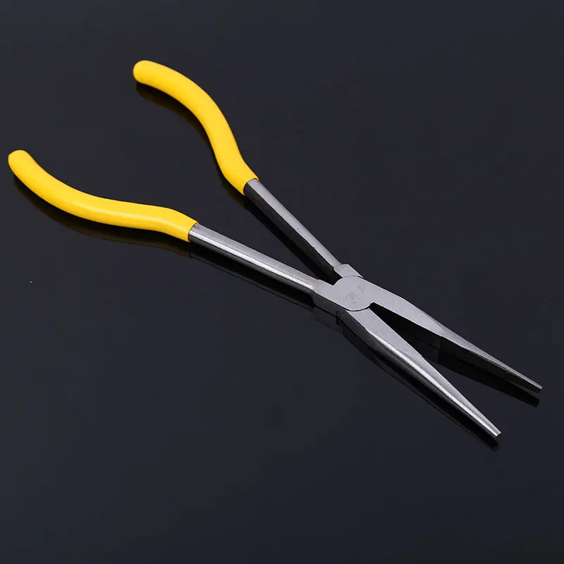 LUWEI 11" inch Multi-functional 0/ 25/ 45/ 90 degree O-Shape Bent Needle Nose Pliers Mechanics Hand Tool LUWEI 11" inch Multi-functional 0/ 25/ 45/ 90 degree O-Shape Bent Needle Nose Pliers Mechanics Hand Tool
