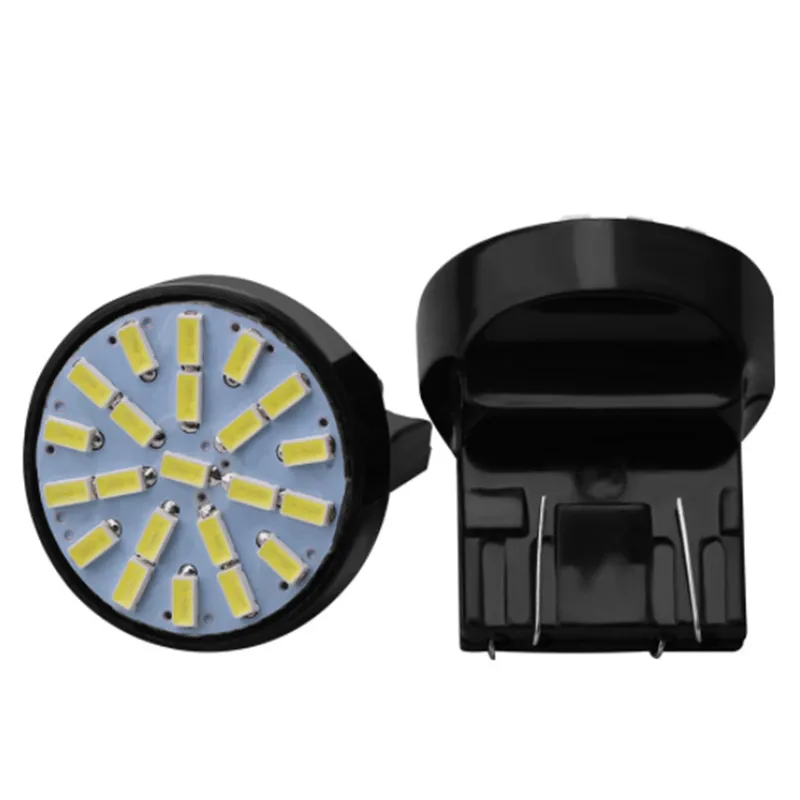 100x автомобильная лампа для стайлинга s25 1157 1156 Ba15s 3156 3157 7440 7443 22 Led 3014 22smd Свет