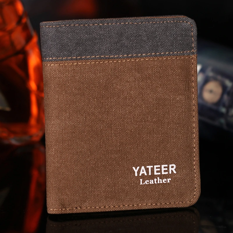 Men Wallets Coin Purse Wallets for Men with Checkbook Holder Soft Card Case Classic Canvas Mens Wallet Money Bag Purses Men Wallets Coin Purse Wallets for Men with Checkbook Holder Soft Card Case Classic Canvas Mens Wallet Money Bag Purses