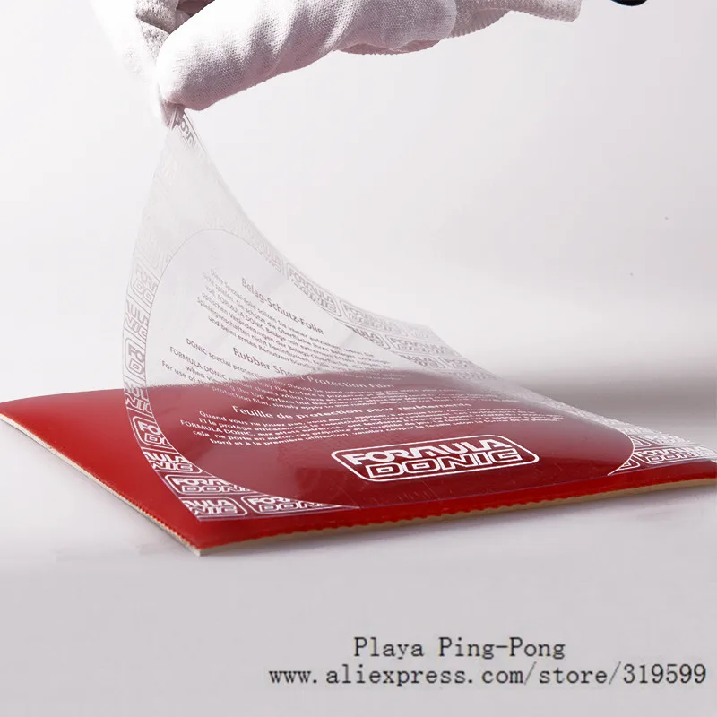 Adhesive plastic protective film for Table tennis rubber Ping pong