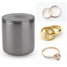 Высокая температура плавления графитовый тигель с крышка резьбы для Золото Серебро Медь Латунь графит тигель часы ремонт инструмент