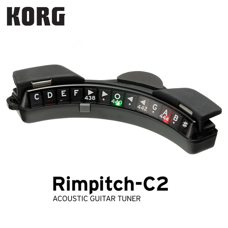 KORG RP-C1 RP-C2 Rimpitch Soundhole Акустическая гитара тюнер-Chromatic RPC1/RPC2