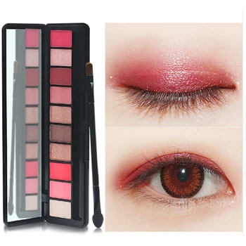 

Clever cat brand Pumpkin Mermaid Pink 10 color Make-up dish Pearl light Dumb light Lasting waterproof sweatproof