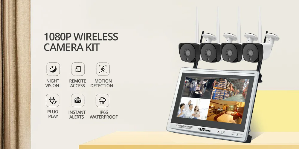 surveillance system NVR LCD