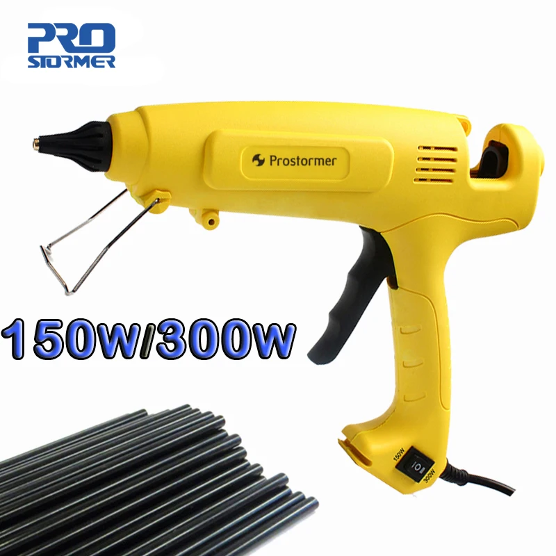 PROSTOEMER 150 W/300 W горячего расплава клея термопистолет Европейская розетка