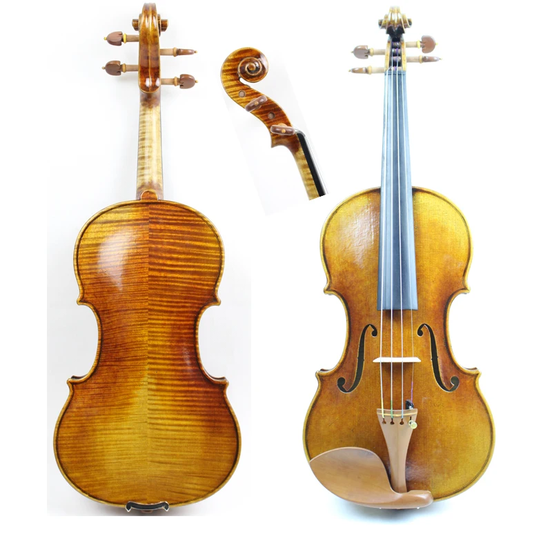 Специальное предложение! Guarneri 4/4 прочность скрипки! Профессиональный голос honggeyueqi