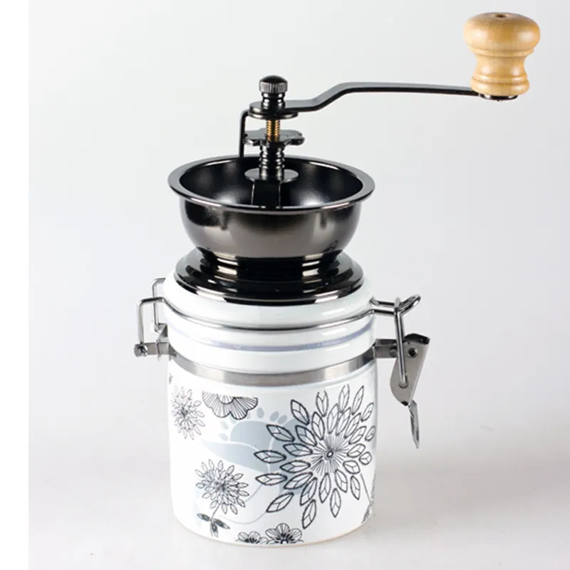 Jade White Ceramic Handset Mill Manual Coffee Bean Grinding Machine Tool High Quality Coffee Grinder Jade White Ceramic Handset Mill Manual Coffee Bean Grinding Machine Tool High Quality Coffee Grinder