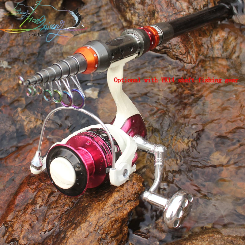 الفرعية البحر القطب ألياف الكربون تلسكوبي الصيد قضيب المحمولة الغزل الصيد قضيب القطب السفر البحر قارب روك الصيد قضيب