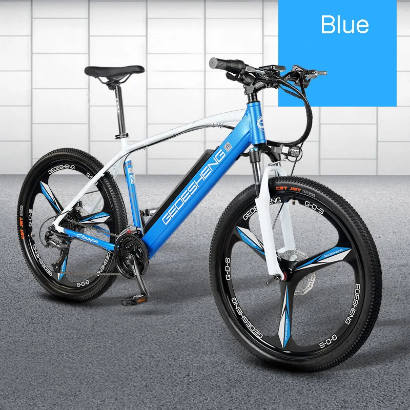 26 bicicleta de montaña eléctrica MTB 48 V batería de litio 27 velocidades variable batería de litio macho inteligente bicicleta eléctrica
