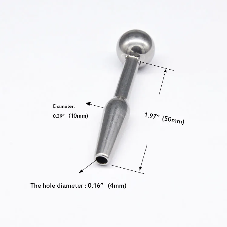 Male Stainless Steel Urethra Catheter Penis Urinary Plug Sex Toy Adult Game Urethra Stimulate Dilator Masturbation Rod A005