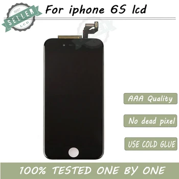 

100PCS/lot Best Quality 4.7" With 3D Function LCD Screen Digitizer Assembly Replacement For Display iPhone 6S