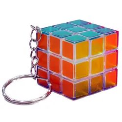 3 см Прохладный мини Z cube's cube 3*3*3 на 3x3x3 Stickerless 3 слоя Magic cube Игрушки для маленьких детей Cubo Megico