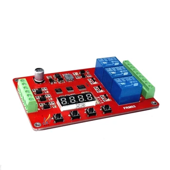 

FRM03 relay module / cycle / delay / timing / switch / self lock / module /18 function can be set up