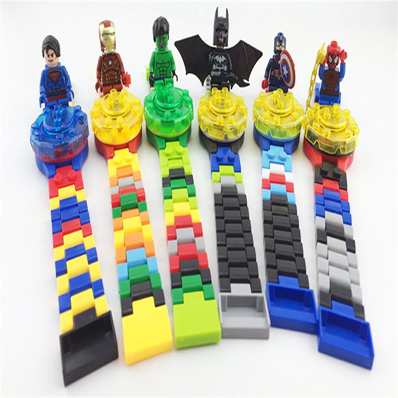 Marvel Avengers 3 Electric Kids Boy Watch Hulk Ironman spiderman Starwars Figure Model Toys Action Figures For Children Gifts (34)