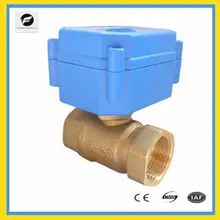 CWX-15 1/2 ''DN15 Электрический шаровой клапан DC12v DC24v DC9-24v моторизованный клапан с тремя проводами CR03 для очистки воды, утечки воды