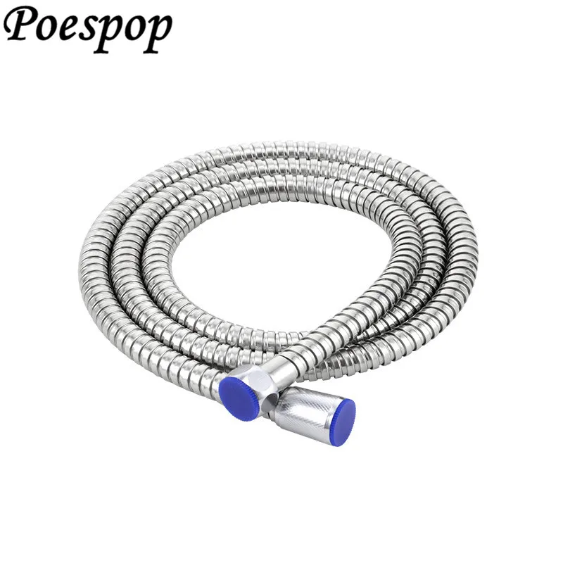 POSEPOP Stainless steel 1.5m shower hose soft shower pipe Flexible