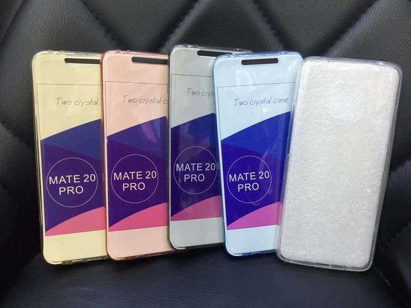 Для Huawei P30 Lite Pro Y7 Y6 2019 для Samsung A30 A50 A10 A40 360 градусов полный корпус двухсторонний