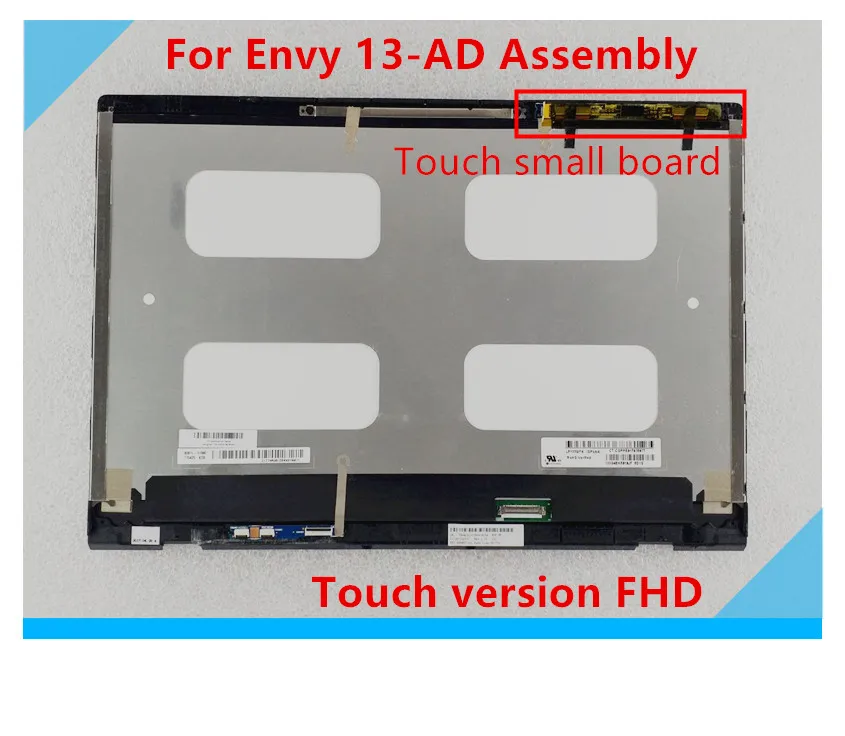 US $100.00 LCD laptop for HP Envy 13ad 13ad010ns 13 ad010ns 133 Touch screen component FHD 1920x1080 Alevel