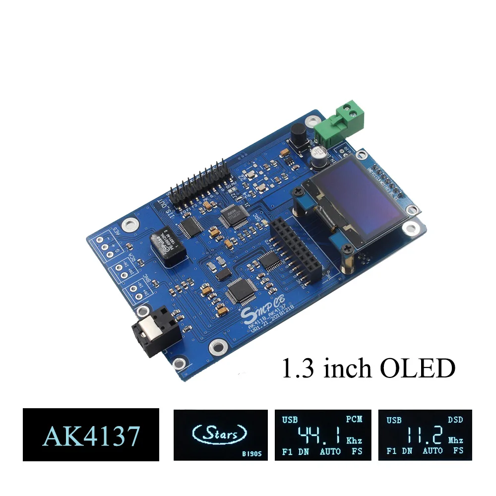AK4137 DAC SRC Audio 384K 32Bit DSD256 DSD IIS conversion for hifi amplifier AK4137 DAC SRC Audio 384K 32Bit DSD256 DSD IIS conversion for hifi amplifier
