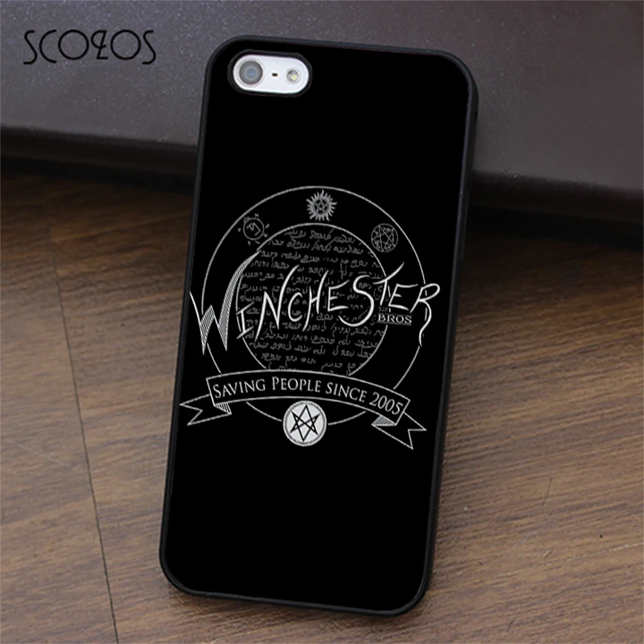 Scozos Сверхъестественное Bros Телефон чехол для iPhone X 4 4S 5 5S SE 5C 6 6S 7 8 и плюс # ea336 |