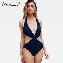 Missomo Women Sexy Intimate Bodysuit Hollow Out Halter Rompers Female Backless Bodysuit Tube Top Slim Fit Bodysuit hollow out choker bodysuit
