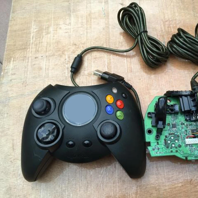 

10PCS For XBOX classic black Wired controller vibration controller