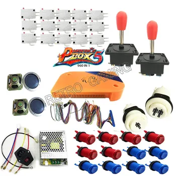 

New Arrive Pandora's Box 5 960 in 1 Jamma Arcade kit with power supply joystick HDMI/VGA Output For Arcade cabinet game machine