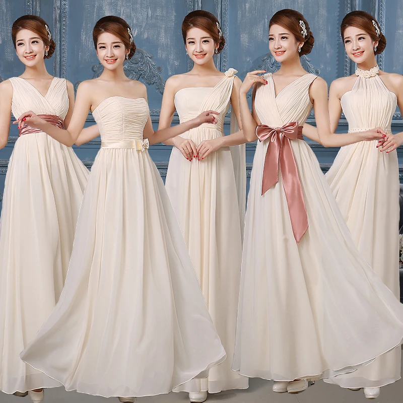 Mint Bridesmaid Dresses To Party Long Formal Dresses Chiffon Light ...