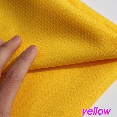 Meetee 50/100 см x 150 см ширина противоскользящая ткань нескользящая резиновая подушка DIY ковровое сиденье аксессуары противоскользящая капля ткань шитье - Цвет: Yellow