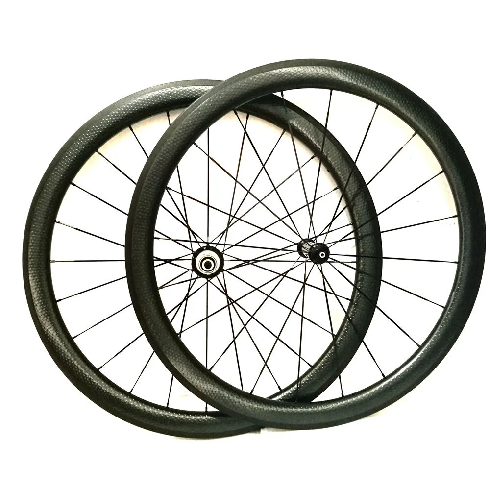 Nice Dimple Surface Carbon Wheels Carbon Road Bicycle Wheels Depth 45mm