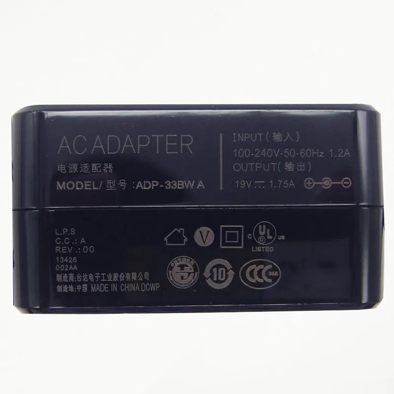 Original 19V 1.75A 33W 4.0*1.35mm AC Adapter for ASUS VivoBook X200CA X200L X200LA X200M ADP-33BW A ADP-33AW B AD890326 EU Plug Original 19V 1.75A 33W 4.0*1.35mm AC Adapter for ASUS VivoBook X200CA X200L X200LA X200M ADP-33BW A ADP-33AW B AD890326 EU Plug