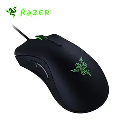 Новый оригинальный razer DeathAdder Elite Проводная игровая мышь 16000 dpi оптический датчик эргономичная независимо программируемая игровая мышь