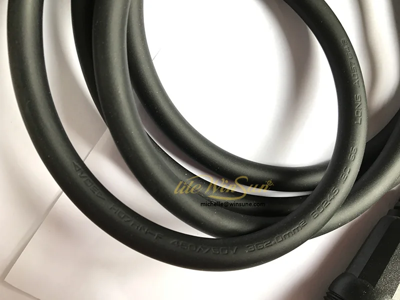 Security power cable for washer led city light stage lighting fixture prolight and sound equipment power cable plug waterproof outdoor (3)