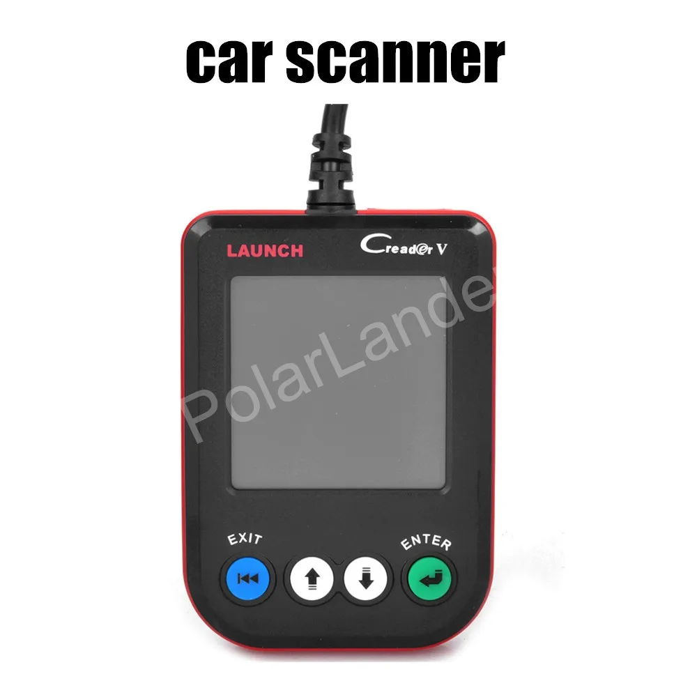 

best price top quality LAUNCH CReader V OBDII EOBD Code Reader Free Update Online Trouble Codes