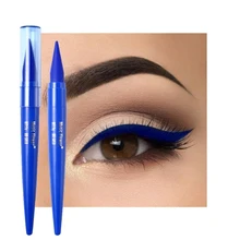 1pc Waterproof Eyeliner Black/Blue/Brown Matte Quick Drying Smudge-proof Eyeliner Pencil Long lasting Eye Makeup Beauty Tools