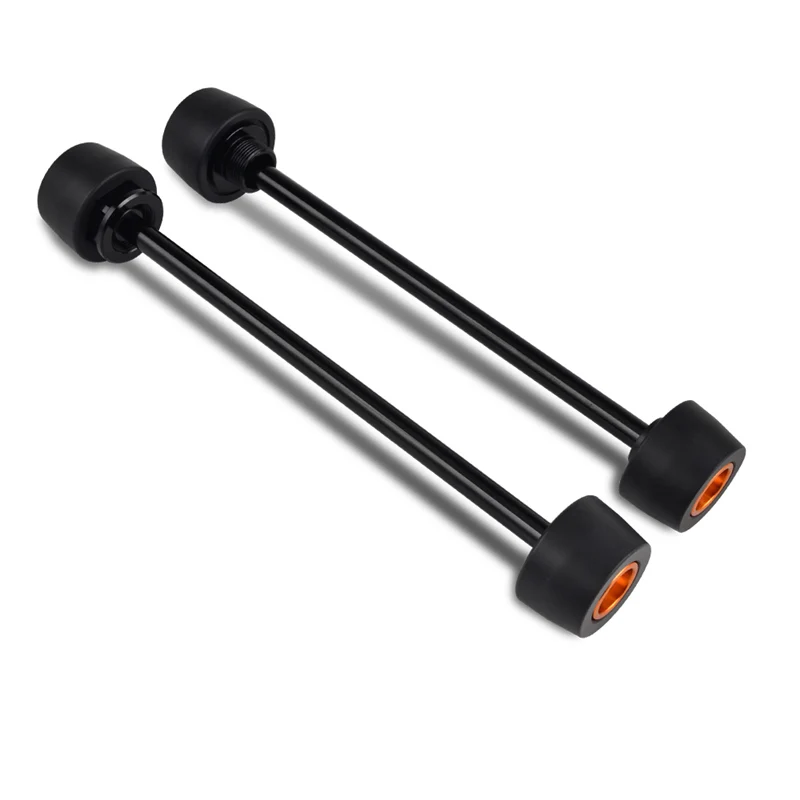H2CNC Front Rear Axle Sliders Wheel Crash Pads Guard Falling Protector Set For KTM 690 Duke Enduro Supermoto R SMC Hard Enduro