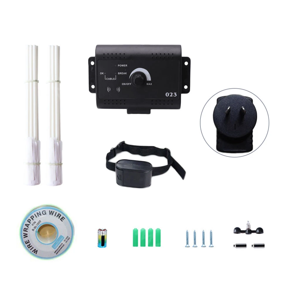 Kopen Veiligheid Hond Elektrische Hek Oplaadbare Hond Elektronische Remote Training Collar Begraven Elektrische Hond Fence Containment System