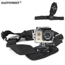 GoPro Accessories Shoulder Belt Single Shoulder Strap Mount Chest Harness Belt Adapter For Gopro Hero 4 3 3+ 2 SJ4000