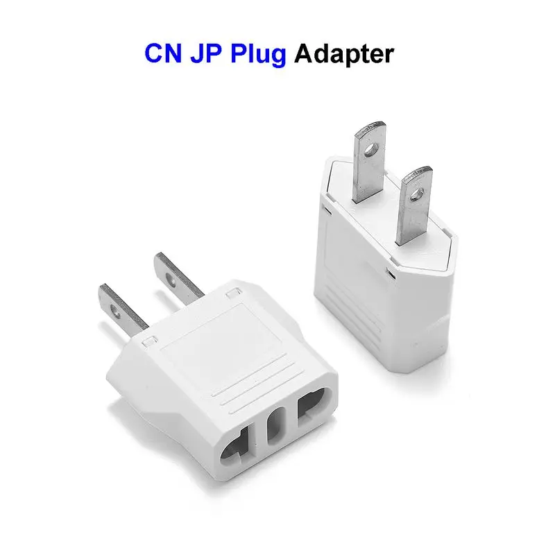 China CN Japan JP US Plug Adapter European EU To US American Chinese