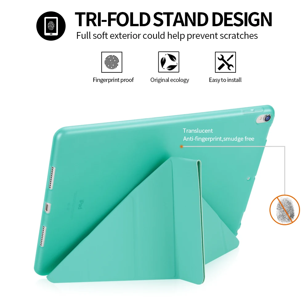 For iPad 10.2 Case GOLP PU Leather Hard PC Smart Cover for iPad 7th Generation Flip Stand Case for iPad 10.2 2019 A2197