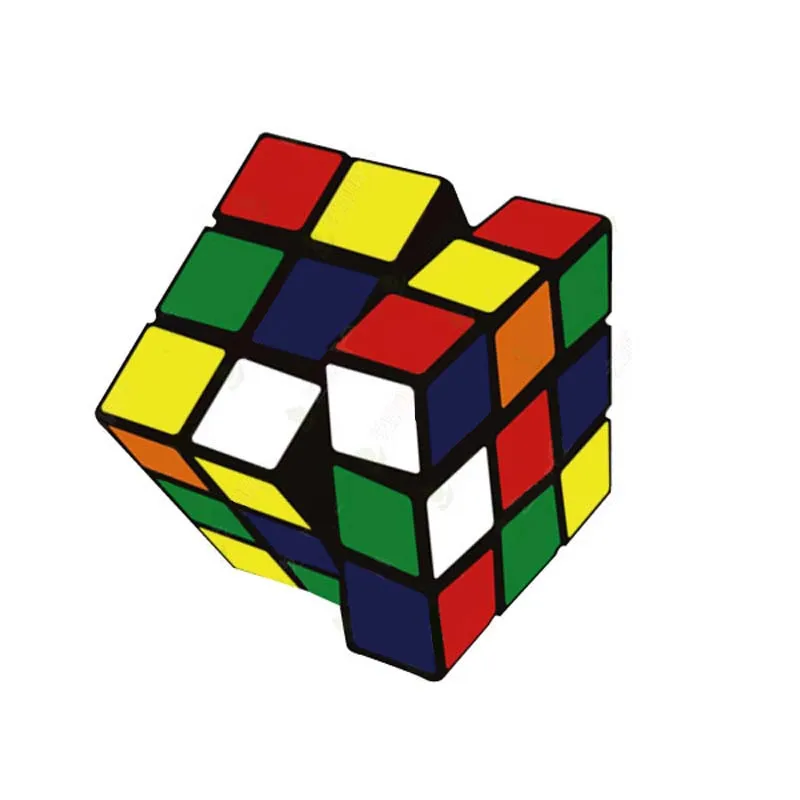 

10 pcs Car Styling Sticker Magic Cube Model Doodle Stickers Motorcycle Bicycle Luggage Bags Accessories Graffiti Stickers