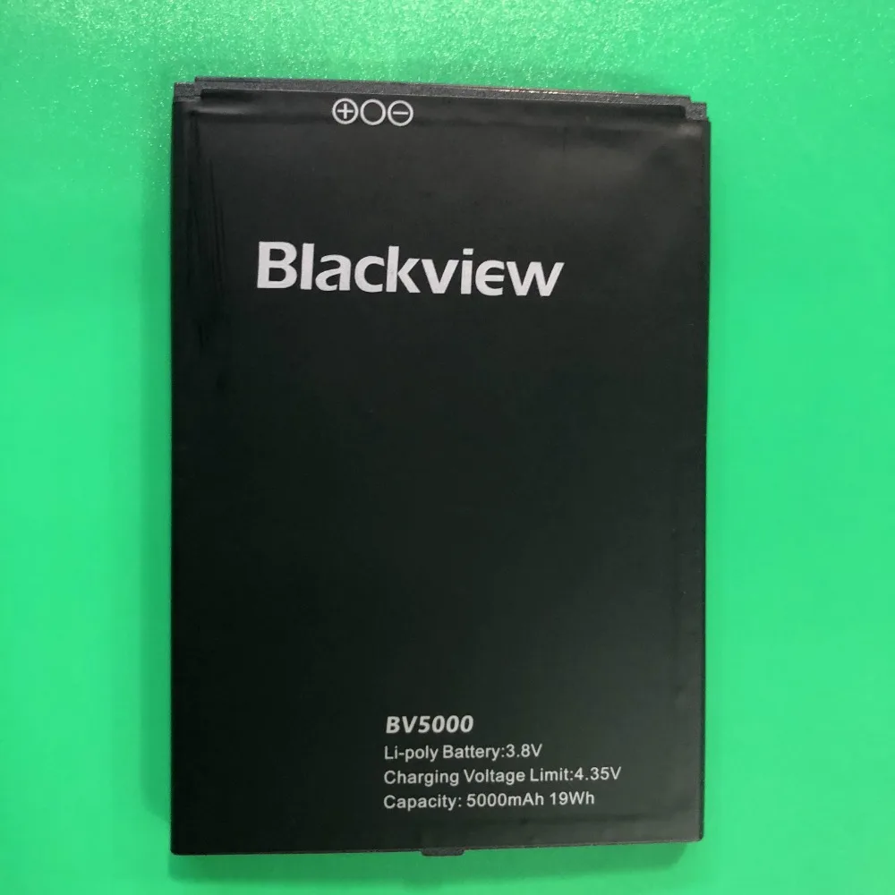 Новый оригинальный резервный аккумулятор Blackview BV5000 на 5000 мАч для смартфона +