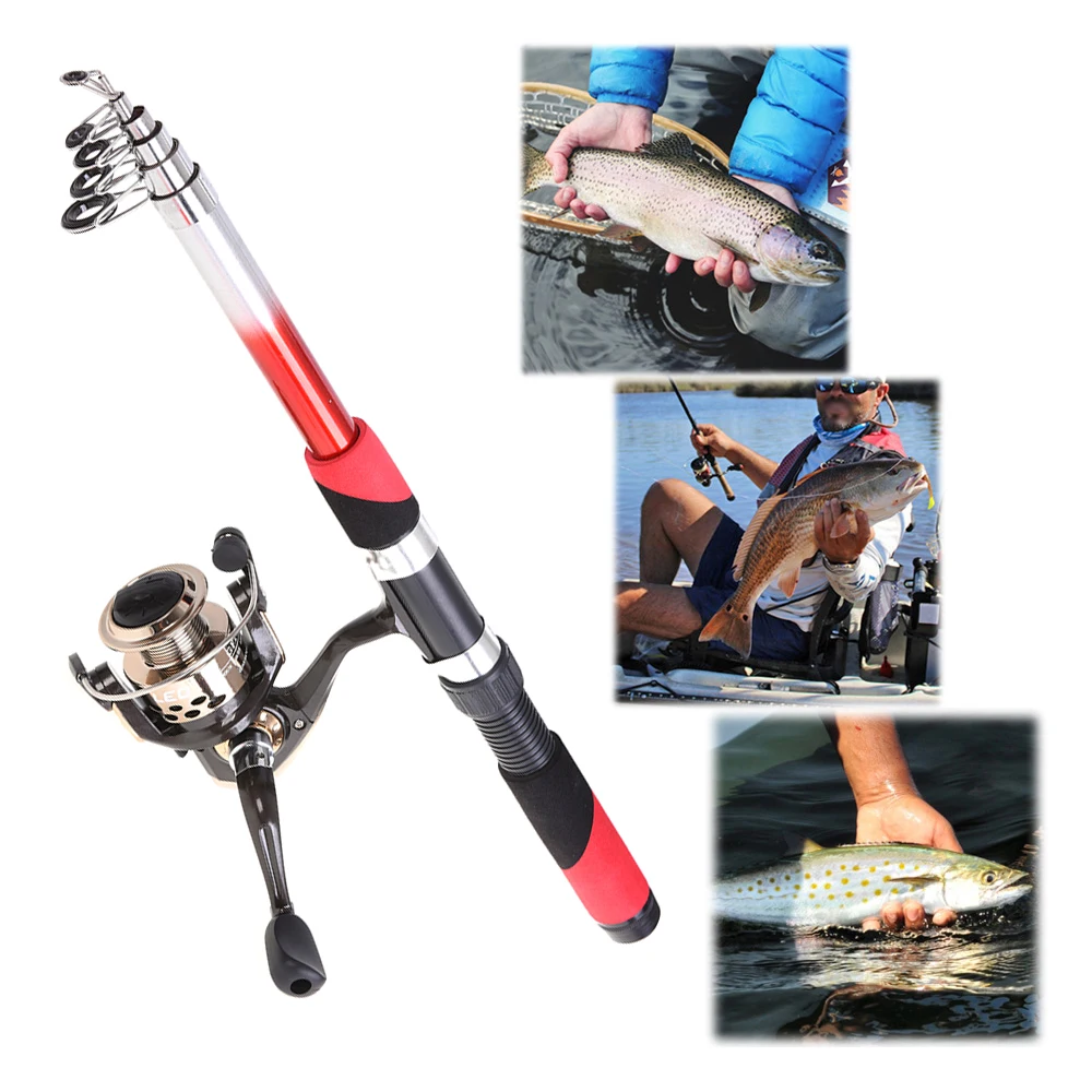 1 fiação carretel de pesca isca gancho