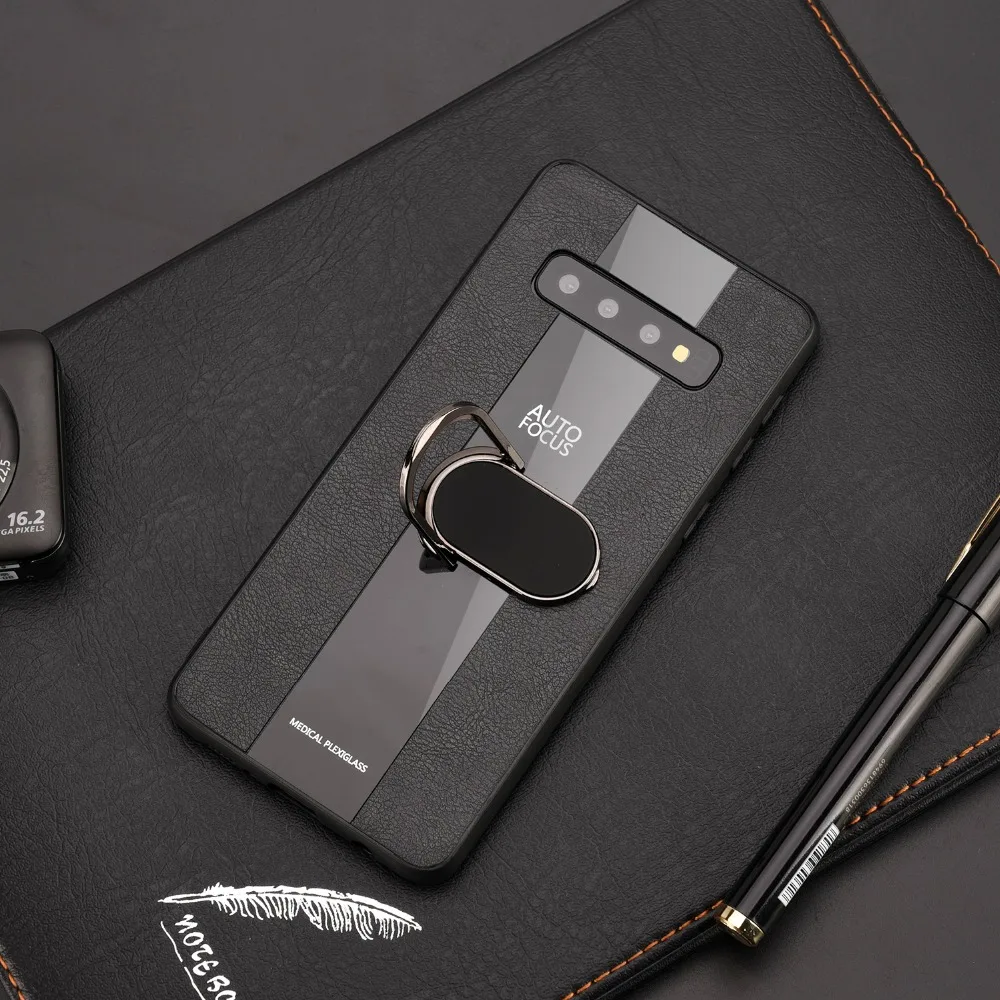 Case For Samsung Note9 S10e S10 Plus Cover Cool PU leather Litchi Skin Magnetic  (13)