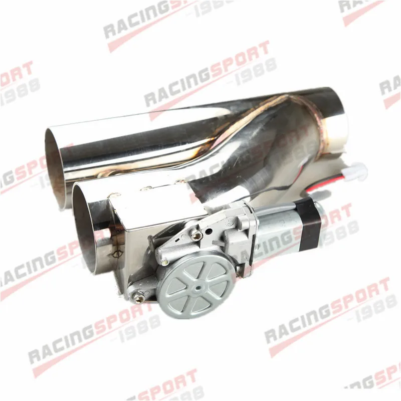 

US 3" 76mm Exhaust Downpipe Testpipe Catback Electric Cutout Kit Switch Control