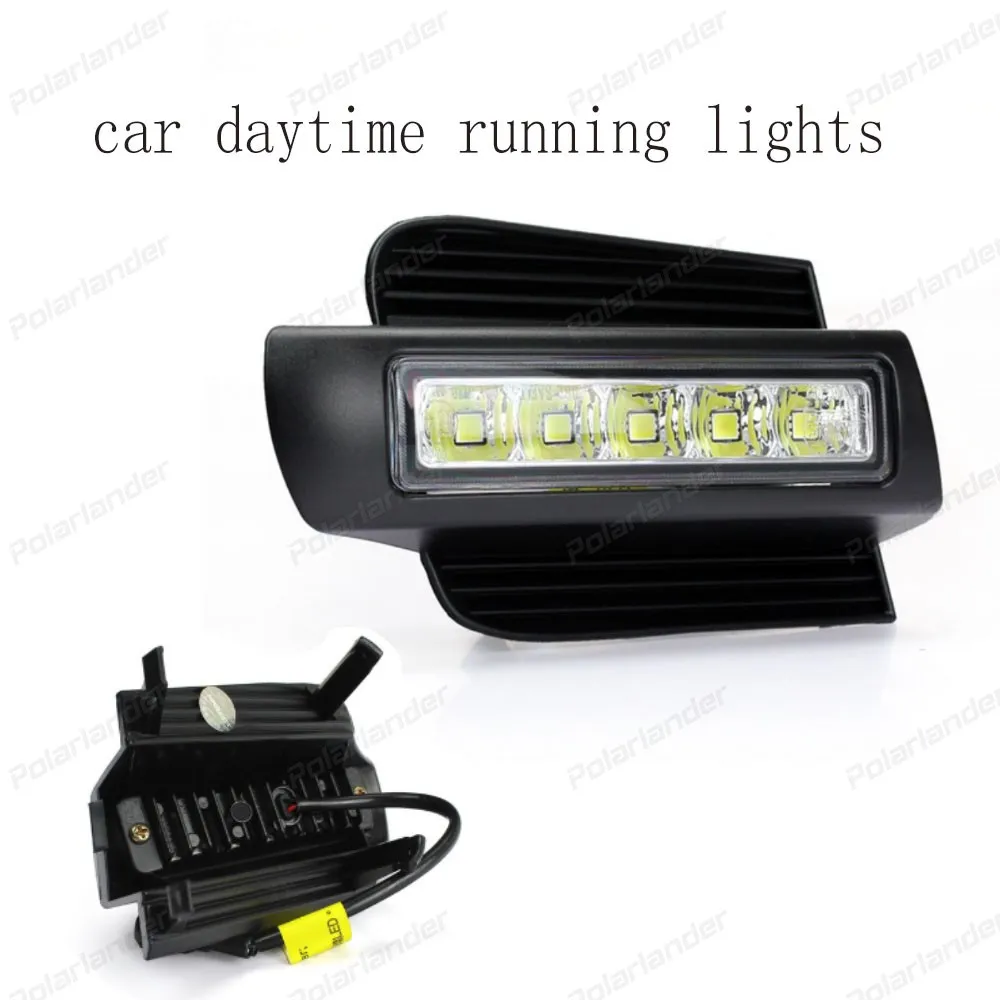 Accessories Parts Daytime Running Light For T/oyota P/rado 2003-2007 led Fog Lamp DRL Lights | Автомобили и мотоциклы