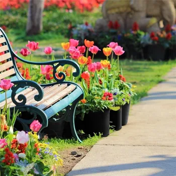 

5 Gallon Foldable Nursery Pots Planter Bonsai Garden Accessories Balcony Giardino Decoration Garden Device Keg Flower Pot Maceta